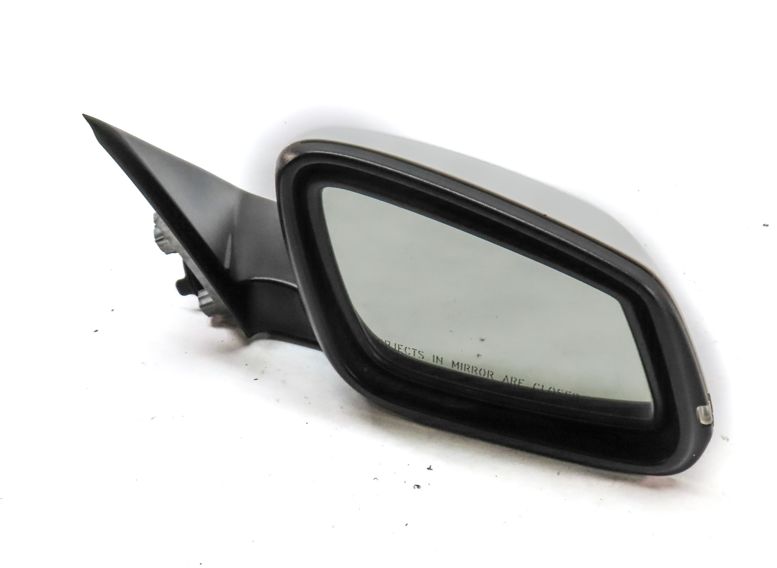 13-16 BMW 320i 328i 335i 340i (F30) RIGHT P-FOLD AUTODIM HEATED MIRROR (WHITE) — exact item pictured